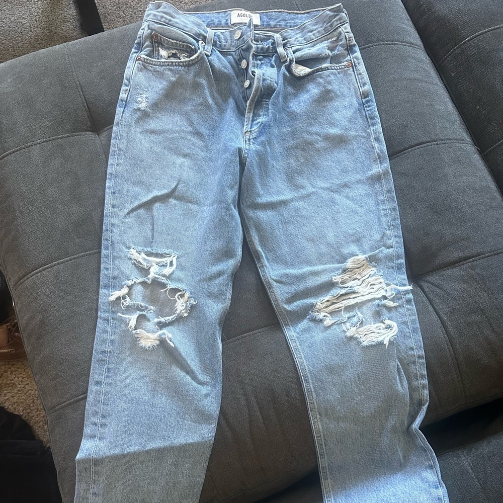 Agolde straight leg jeans. Size 26